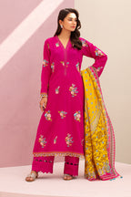 Embroidered Shirt Shalwar Dupatta - 0899