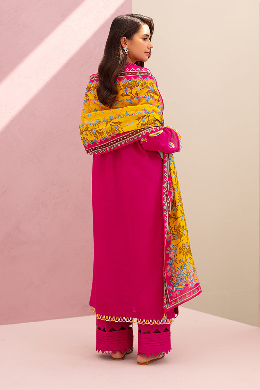 Embroidered Shirt Shalwar Dupatta - 0899