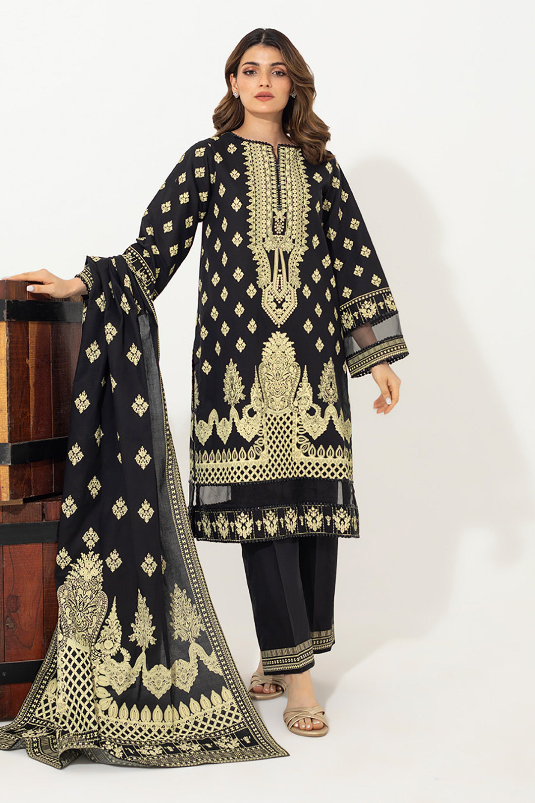 Shirt Shalwar Dupatta - 0636