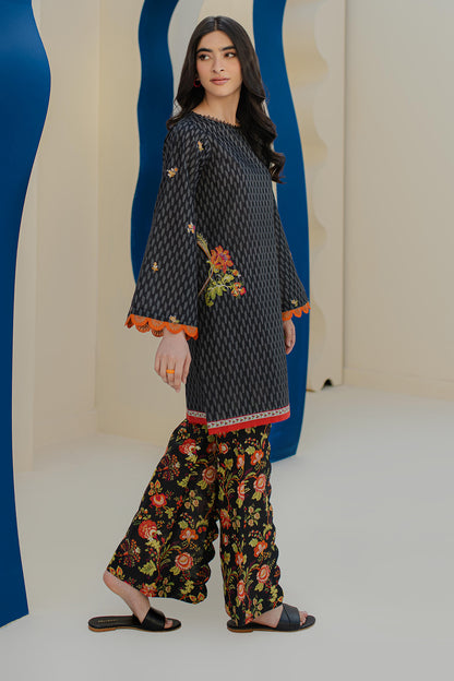 Embroidered Shirt Shalwar - 0018