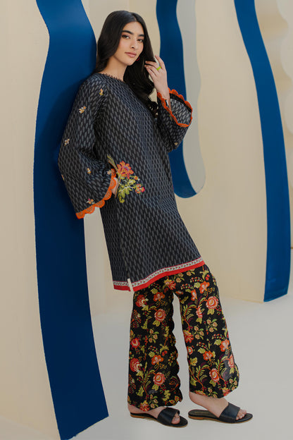 Embroidered Shirt Shalwar - 0018