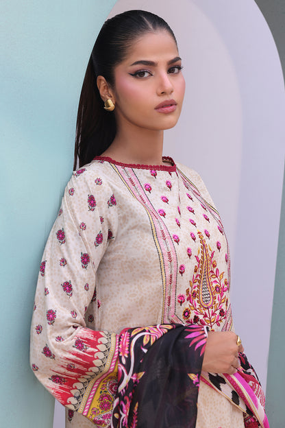 Embroidered Shirt Dupatta - 0022