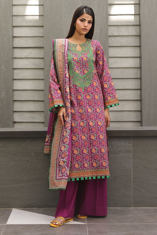 Embroidered Shirt Dupatta - 0026