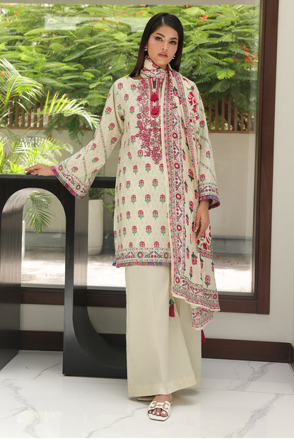 Embroidered Shirt Dupatta - 0105