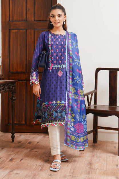 Embroidered Shirt Dupatta - 0108