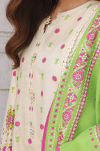 Embroidered Shirt Dupatta - 0111