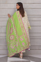 Embroidered Shirt Dupatta - 0111