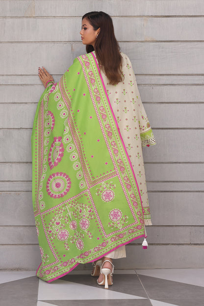 Embroidered Shirt Dupatta - 0111