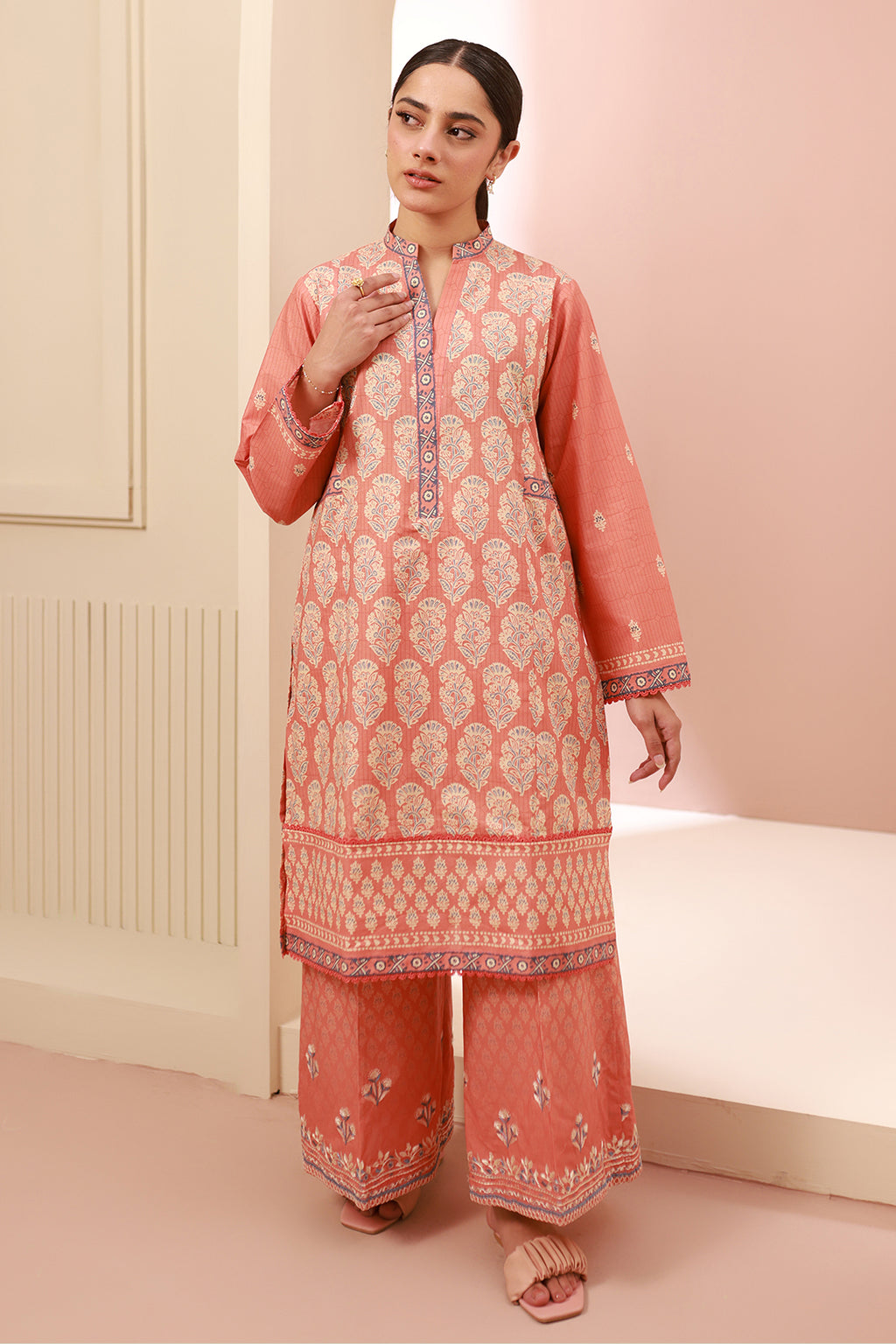 Embroidered Shirt Shalwar - 0614