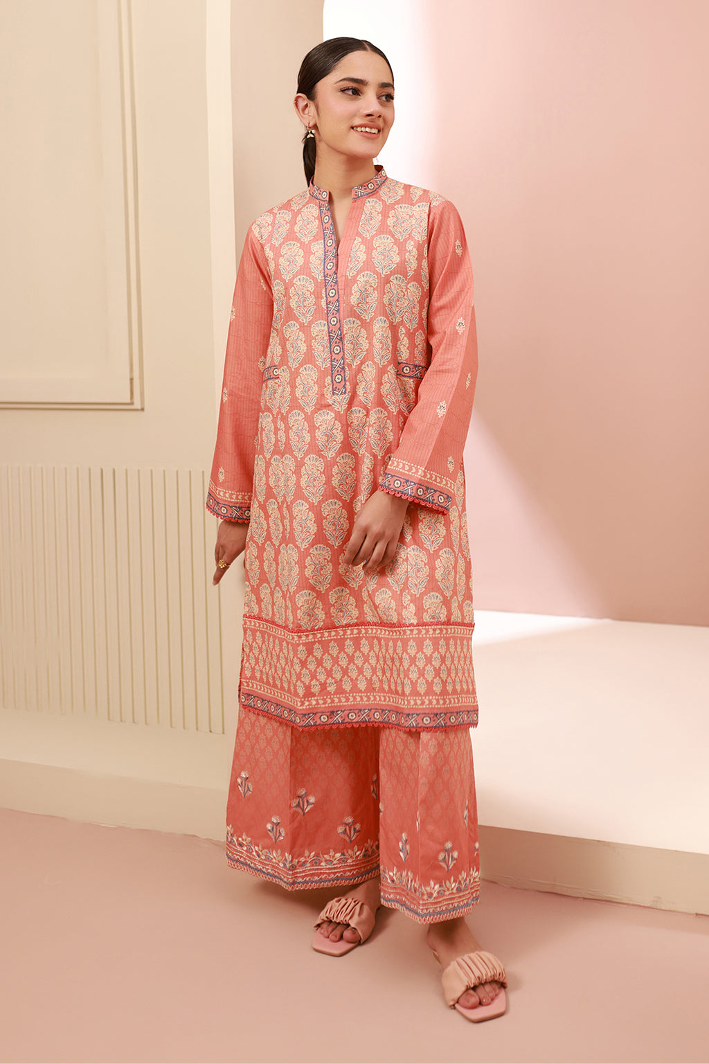 Embroidered Shirt Shalwar - 0614