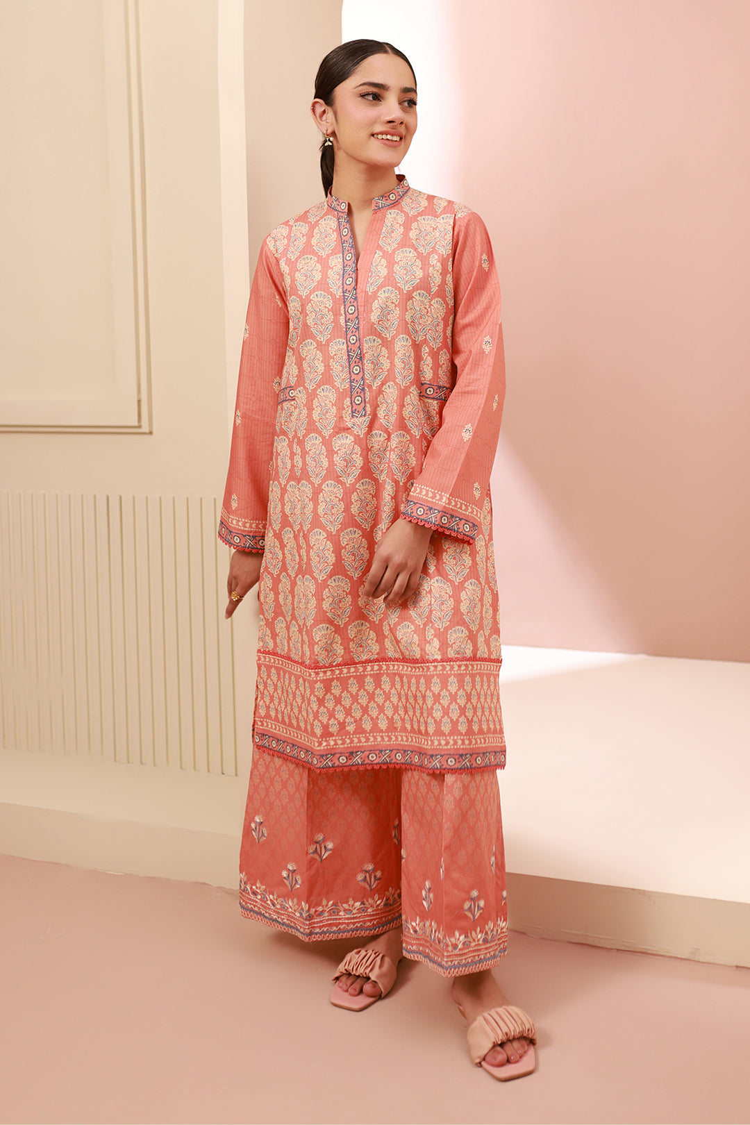 Embroidered Shirt Shalwar - 0614