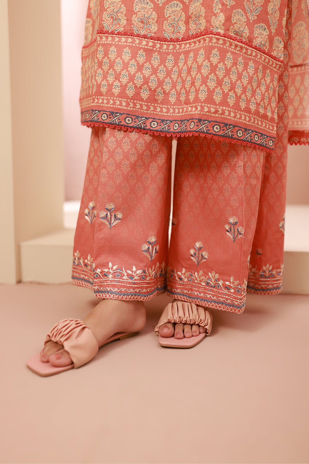 Embroidered Shirt Shalwar - 0614