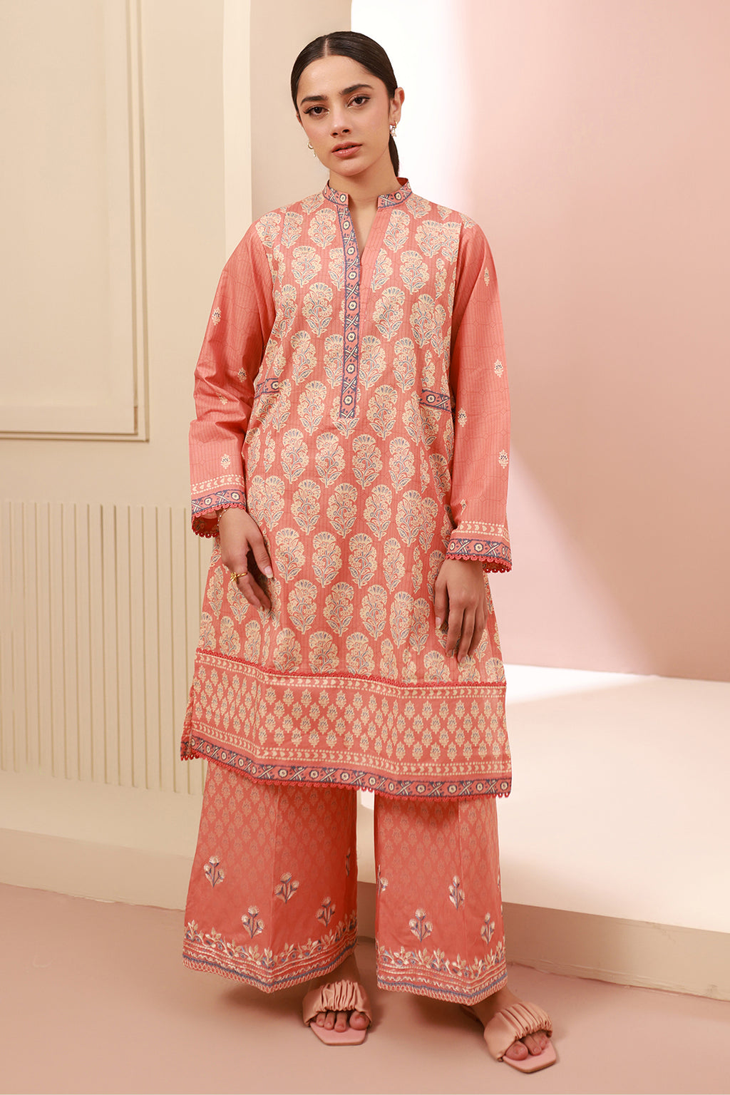 Embroidered Shirt Shalwar - 0614