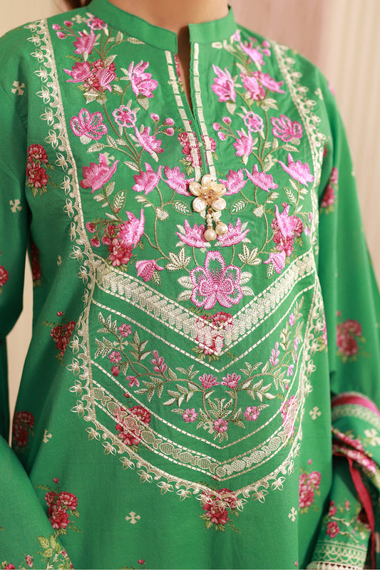 Embroidered Shirt Dupatta - 0617