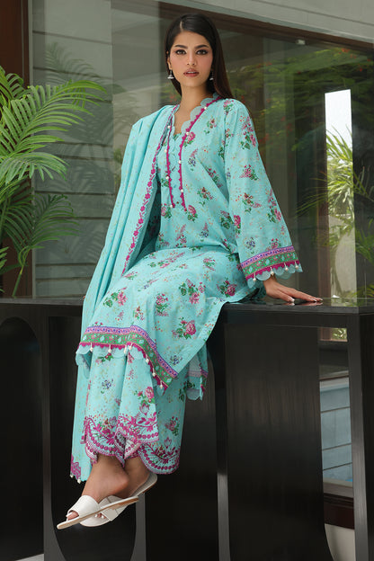 Embroidered Shirt Shalwar Dupatta - 0067