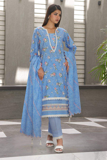 Embroidered Shirt Shalwar Dupatta - 0068