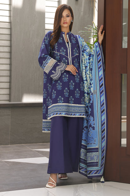 Embroidered Shirt Shalwar Dupatta - 0072