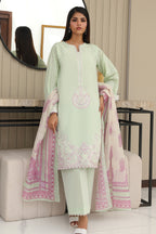 Embroidered Shirt Shalwar Dupatta - 0077