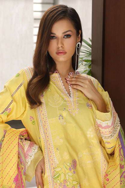 Embroidered Shirt Shalwar Dupatta - 0080