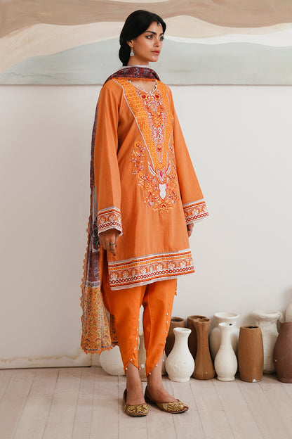 Embroidered Shirt Shalwar Dupatta - 0085