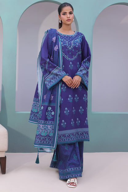 Embroidered Shirt Shalwar Dupatta - 0141