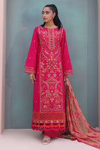 Embroidered Shirt Shalwar Dupatta - 0151