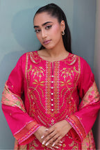 Embroidered Shirt Shalwar Dupatta - 0151