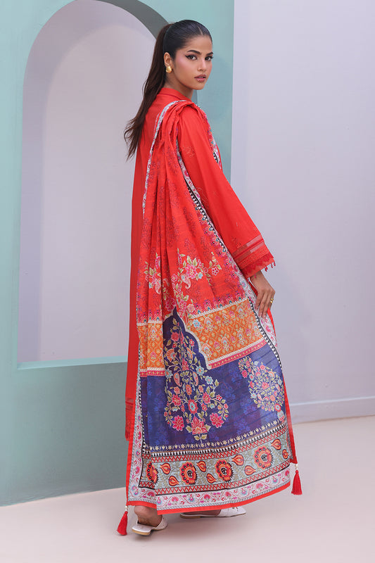 Embroidered Shirt Shalwar Dupatta - 0152