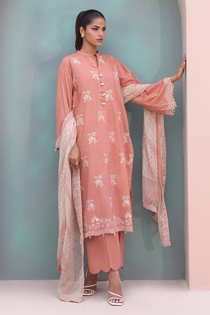 Embroidered Shirt Shalwar Dupatta - 0603