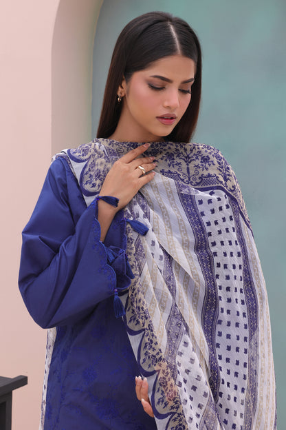 Embroidered Shirt Dupatta - 0604