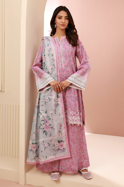 Embroidered Shirt Shalwar Dupatta - 0643