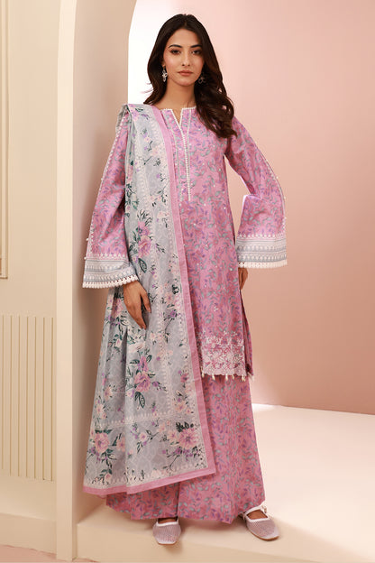 Embroidered Shirt Shalwar Dupatta - 0643