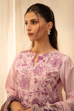 Embroidered Shirt Shalwar Dupatta - 0647