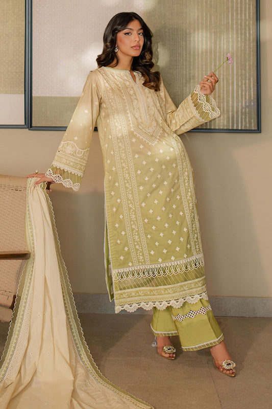 Embroidered Shirt Shalwar Dupatta - 0702