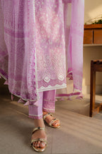 Embroidered Shirt Shalwar Dupatta - 0703