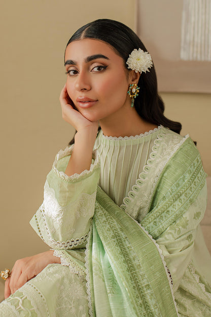 Embroidered Shirt Shalwar Dupatta - 0706