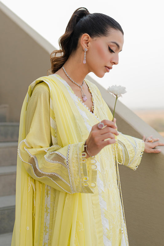 Embroidered Shirt Shalwar Dupatta - 0707