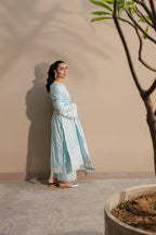 Embroidered Shirt Shalwar Dupatta - 0709
