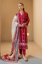 Embroidered Shirt Shalwar Dupatta - 0710