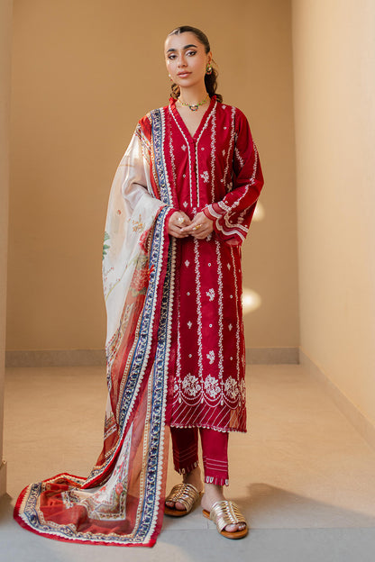 Embroidered Shirt Shalwar Dupatta - 0710