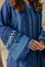 Embroidered Shirt Shalwar Dupatta - 0711