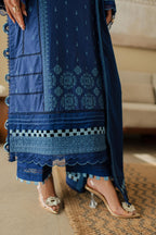 Embroidered Shirt Shalwar Dupatta - 0711