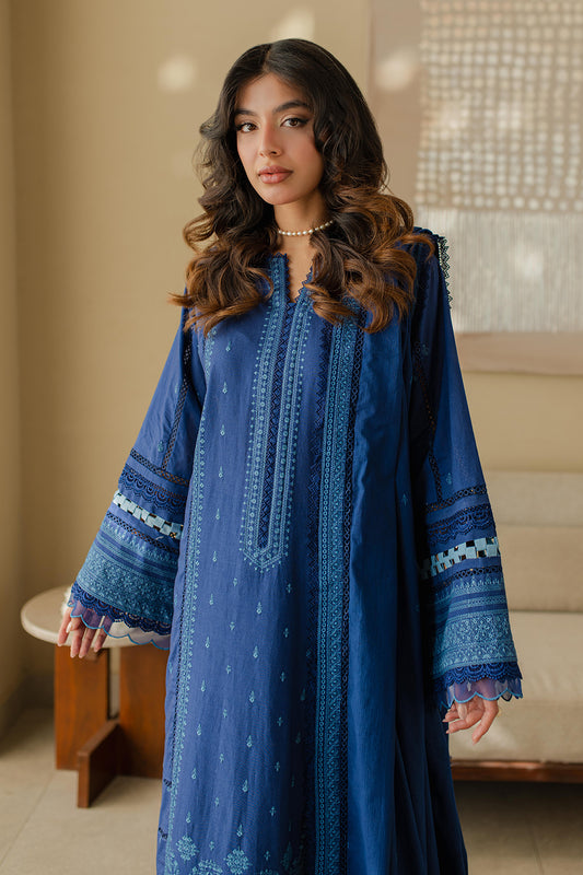 Embroidered Shirt Shalwar Dupatta - 0711