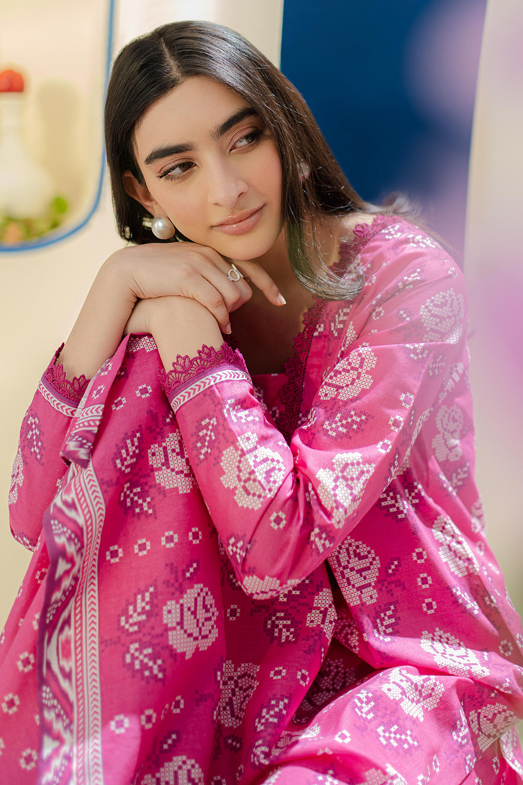 Women's Stitch Printed Shalwar main image 0