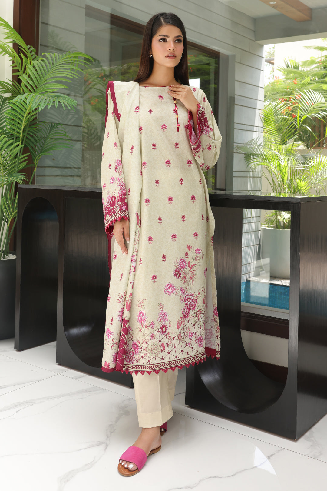 Shirt Shalwar Dupatta - 0040