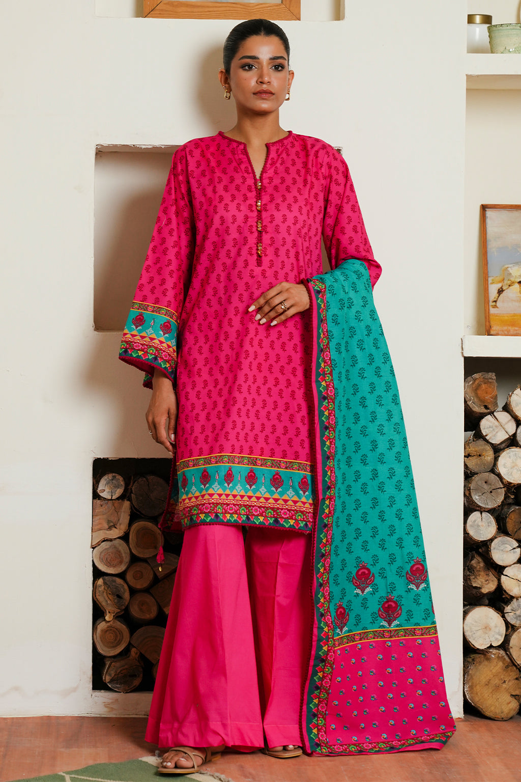 Shirt Shalwar Dupatta - 0123