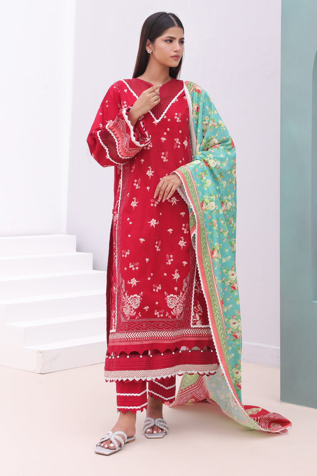 Shirt Shalwar Dupatta - 0136