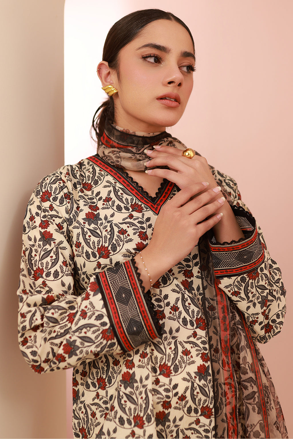 Shirt Shalwar Dupatta - 0658