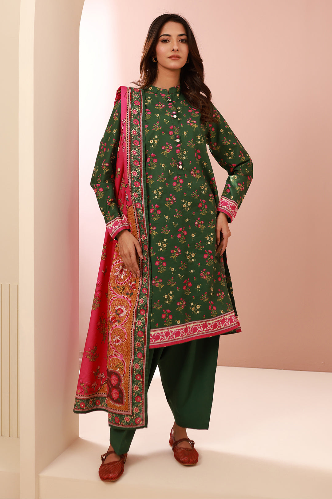 Shirt Shalwar Dupatta - 0662