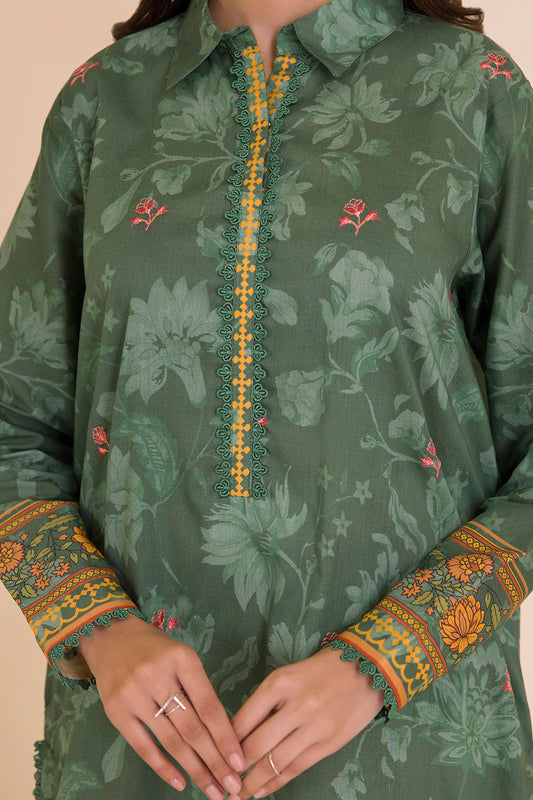 Embroidered Shirt Shalwar - 0011